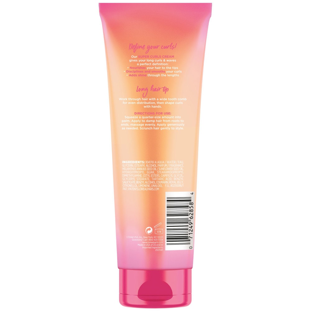 Dream Lengths Super Curls Cream Leave-In Back